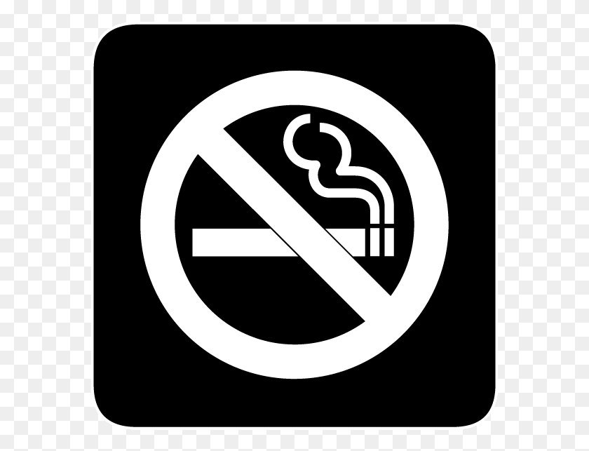581x583 Descargar Png / Señal De Prohibido Fumar Png