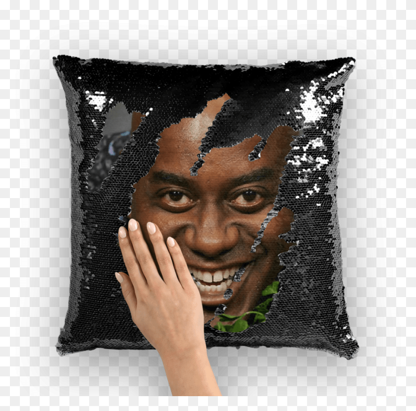 901x890 Ainsley Harriott, Pillow, Cushion, Person HD PNG Download