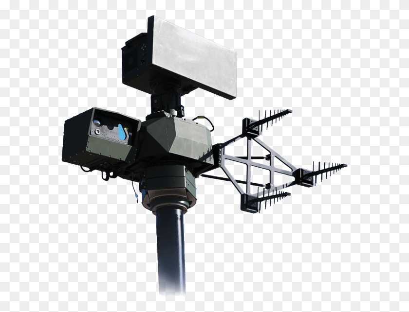 589x582 Видеокамера Систем Противовоздушной И Противоракетной Обороны, Освещение, Мегаполис, Город Hd Png Скачать