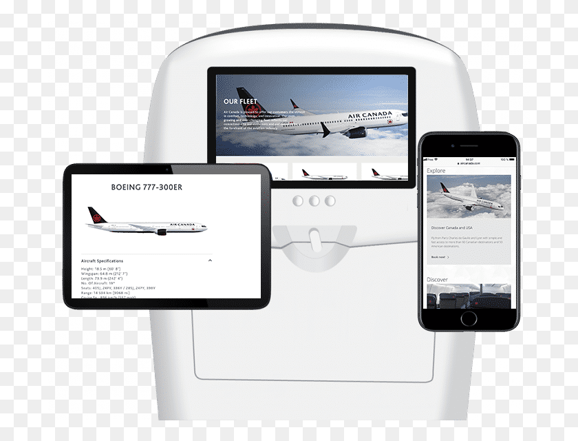 700x580 Air Canada Выбрала Xplore От Pxcom Для Развертывания Airbus, Мобильный Телефон, Телефон, Электроника Hd Png Скачать