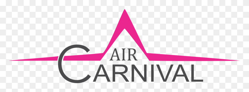 1250x403 Air Carnival Logo Air Carnival Airlines Logo, Label, Text, Triangle HD PNG Download