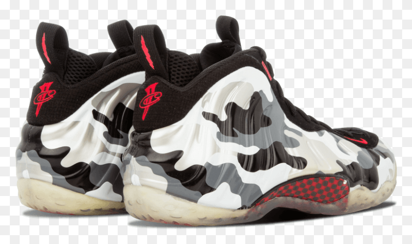 802x451 Air Foamposite One Prm 39fighter Jet39 Running Shoe, Clothing, Apparel, Footwear HD PNG Download