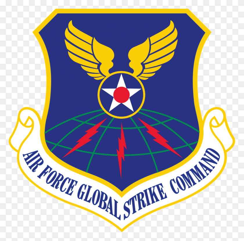 1037x1024 Air Force Global Strike Commandsvg Wikimedia Commons Air Force Global Strike Command Logo, Symbol, Emblem, Star Symbol HD PNG Download