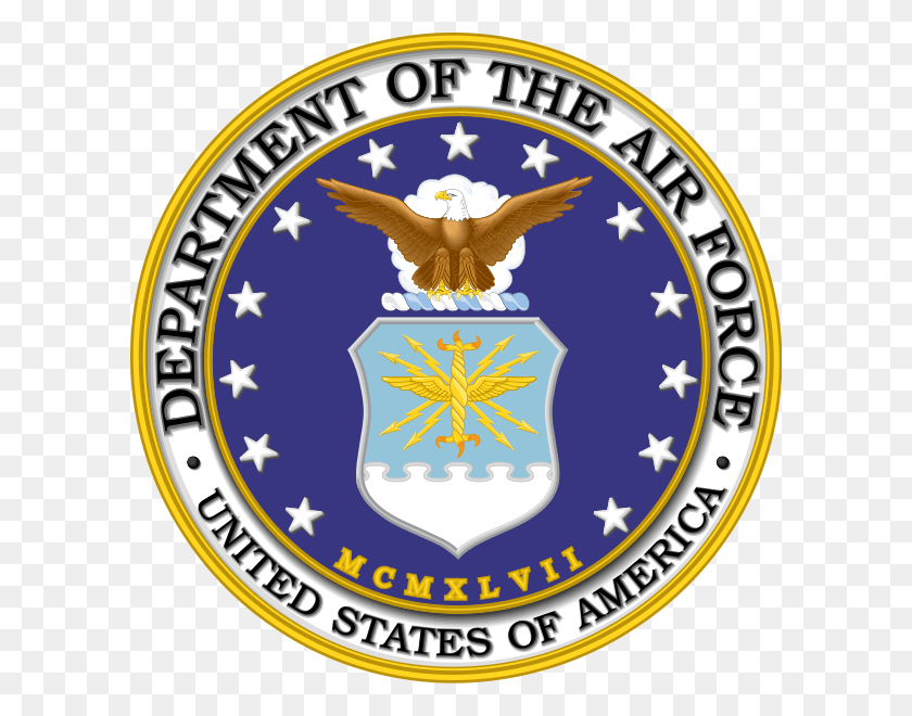 600x600 Air Force Logo Department Of The Air Force Symbol, Trademark, Clock Tower, Tower HD PNG Download