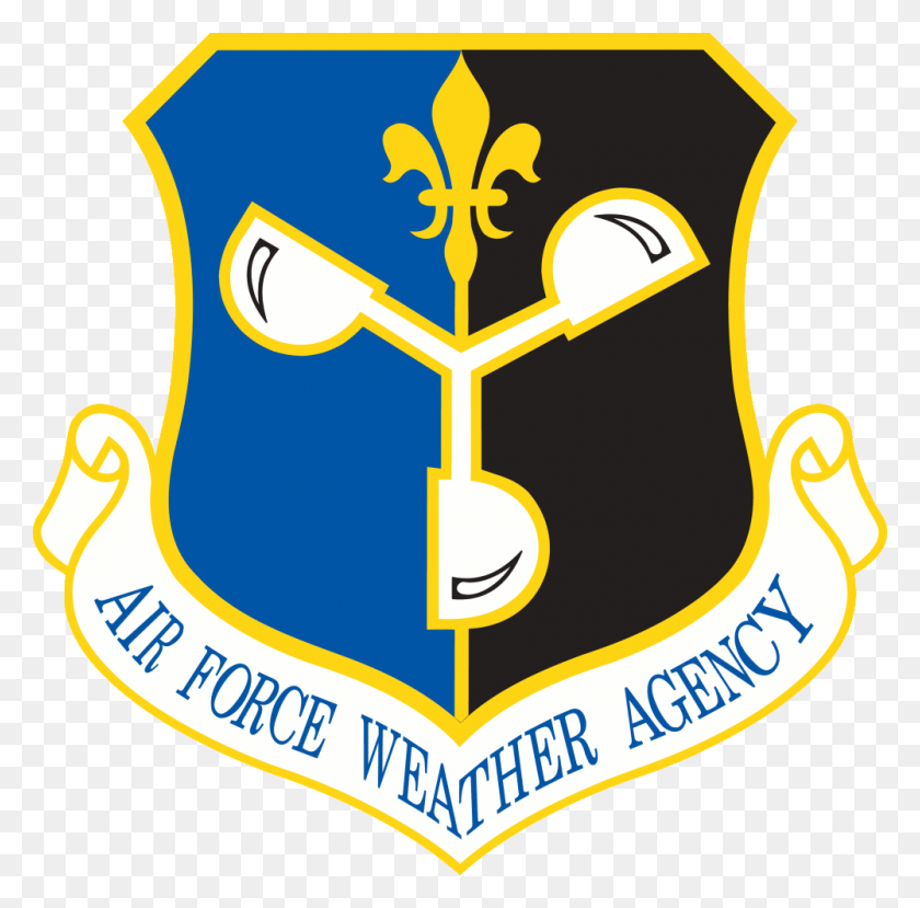 1000x986 Air Force Weather Agency 2Nd Air Force, Símbolo, Emblema, Logotipo Hd Png