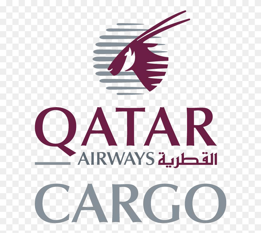 621x688 Air Freight Carriers Qatar Airways Cargo Logo, Text, Symbol, Trademark HD PNG Download
