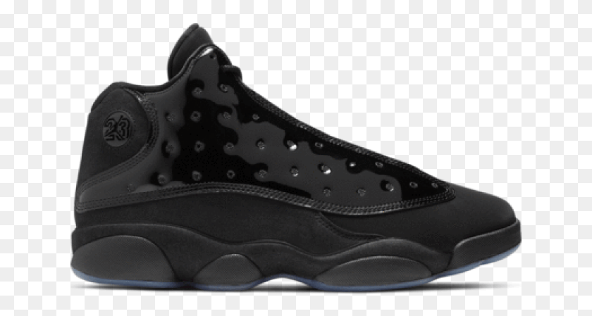 641x389 Air Jordan 13 Xiii Cap And Gown 2019 Blackout Ds All Air Jordan Lift Off, Shoe, Footwear, Clothing HD PNG Download