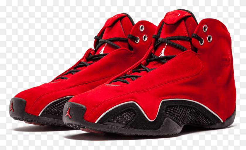 795x462 Air Jordan 21 Red Suede Varsity Red Jordan 21 Red Suede, Shoe, Footwear, Clothing HD PNG Download