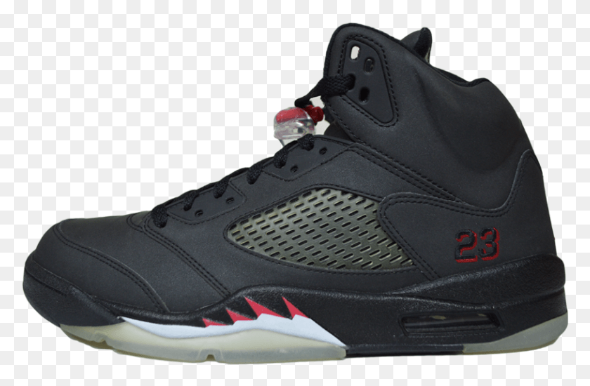 816x513 Air Jordan 5 Raging Bull 3m Basketball Shoe, Footwear, Clothing, Apparel HD PNG Download