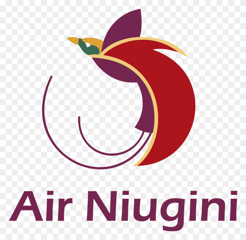 Air Niugini Airlines Logo, Poster, Advertisement, Label HD PNG Download
