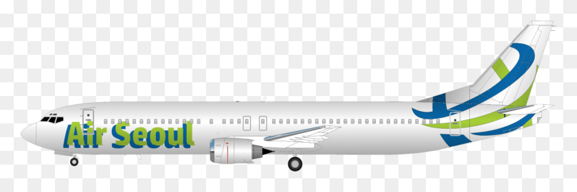 1415x400 Air Seoul Is A Fantasy 737 Шаблон, Авиалайнер, Самолет, Самолет Hd Png Скачать
