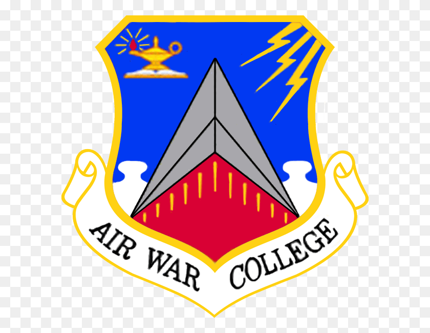 600x590 Air War College Air War College Logo, Triangle, Symbol, Emblem HD PNG Download