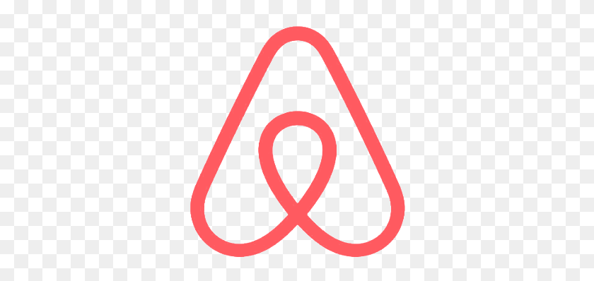 317x338 Descargar Png Airbnb Logo Pluspng Airbnb Belo Logo, Texto, Alfabeto, Símbolo Hd Png