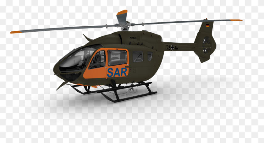 945x480 Airbus Helicopters On Twitter H145 Sar, Helicopter, Aircraft, Vehicle HD PNG Download