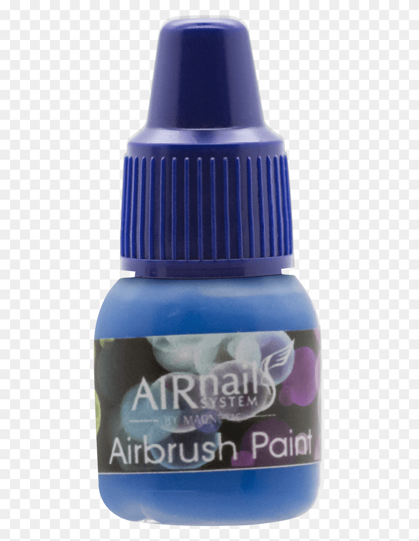 463x1024 Airnails Paint Neon Blue 27 5ml Nail Polish, Cosmetics, Deodorant, Beer HD PNG Download