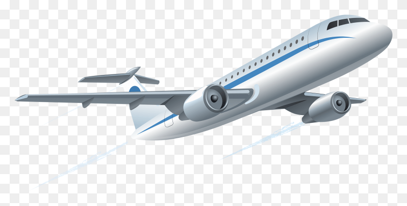 2359x1107 Airplane 10 Transparent Background Plane, Aircraft, Vehicle, Transportation HD PNG Download