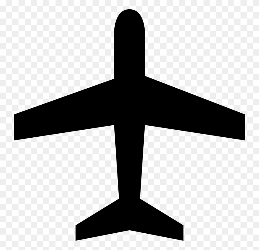 750x750 Airport Airplane Travel Plane Aircraft Transport Plane Cartoon Top View, Gray, World Of Warcraft HD PNG Download