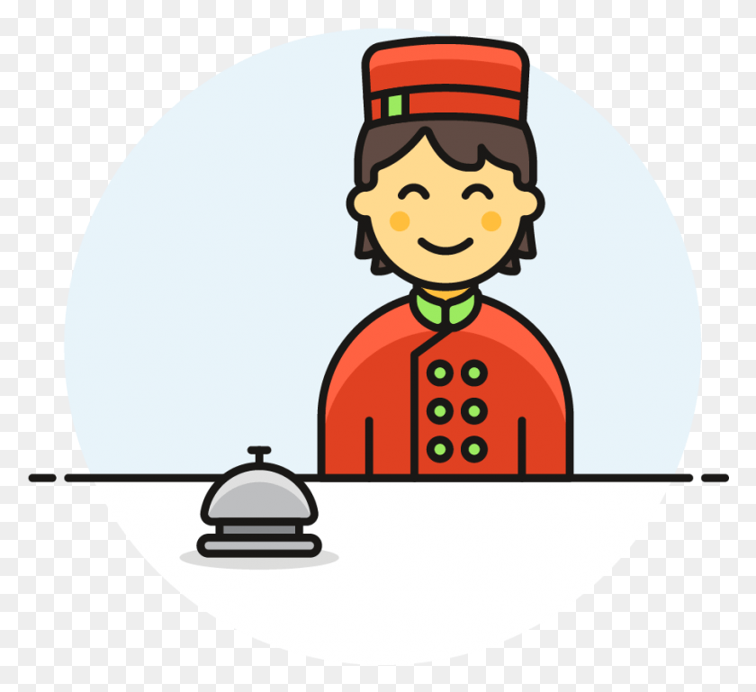 903x821 Airport Clipart Receptionist Cartoon, Bowl, Text, Chef HD PNG Download