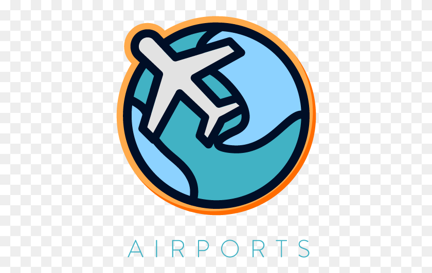 390x472 Airports Near Inman Emblem, Symbol, Logo, Trademark HD PNG Download