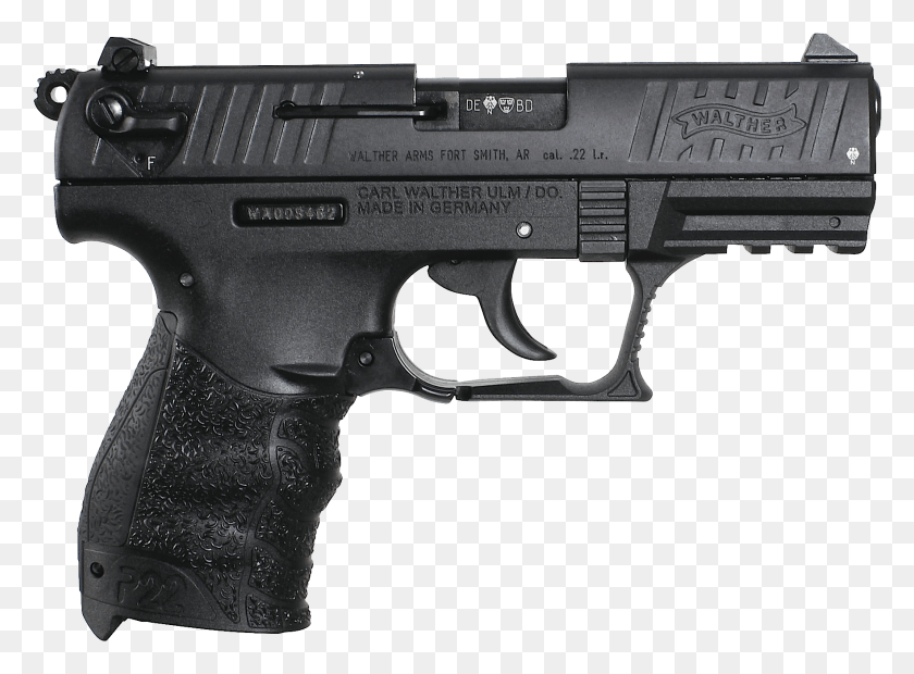 1763x1268 Airsoft Walther, Gun, Weapon, Weaponry HD PNG Download