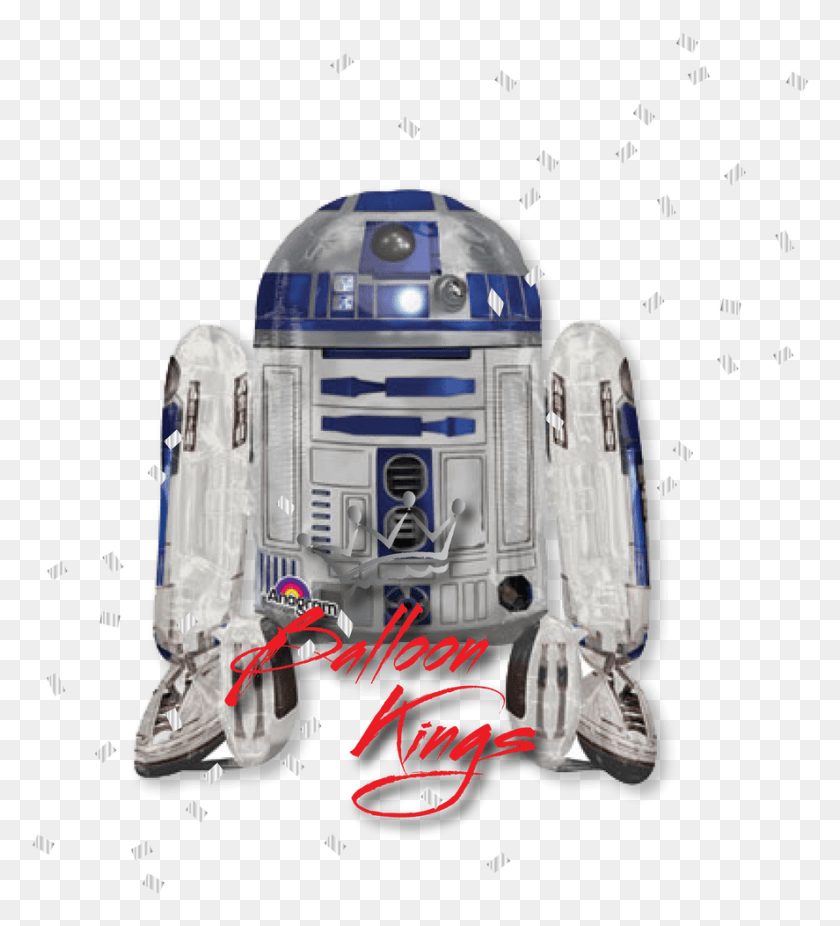 887x985 Airwalker Star Wars Get Well Balloon, Robot, Train, Vehicle HD PNG Download