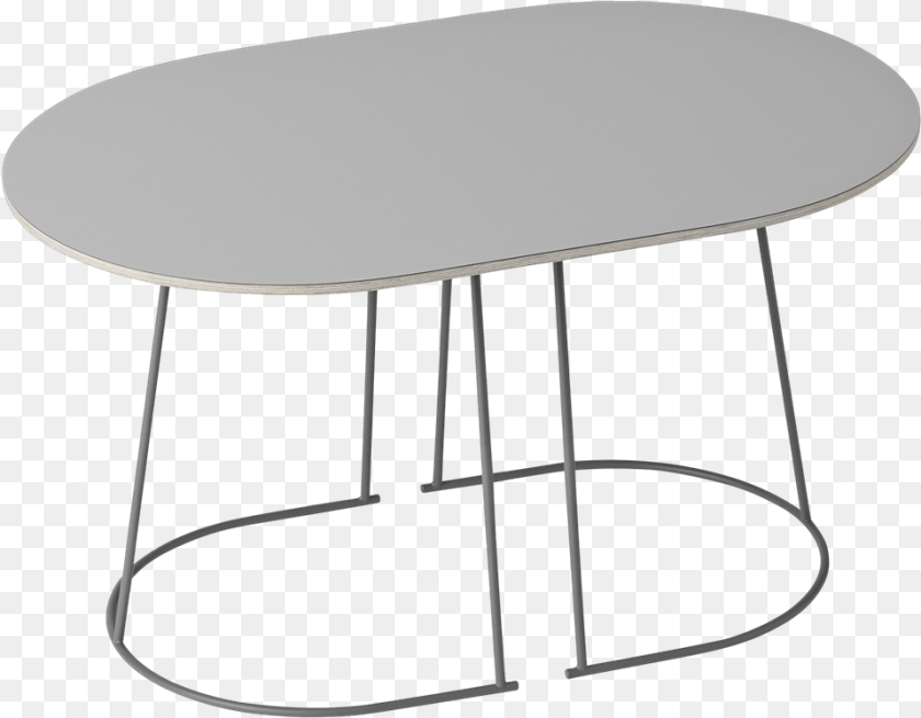 958x747 Airy Coffee Table Nano Small Grey Muuto Airy Half Size Coffee Table Black, Coffee Table, Dining Table, Furniture Transparent PNG