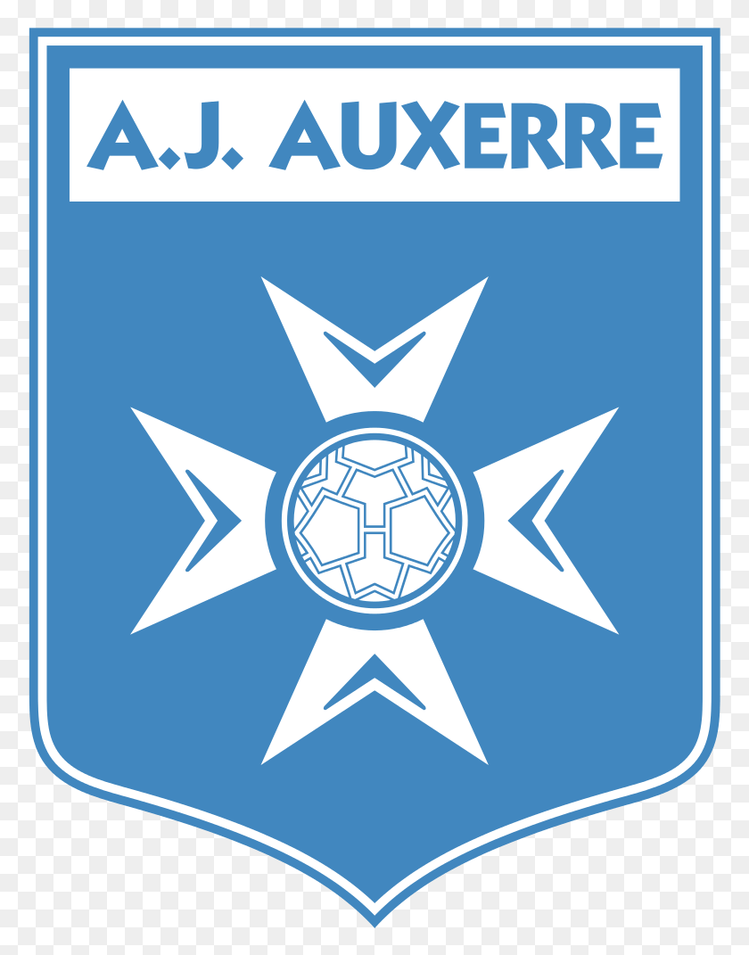 777x1011 Логотип Aj Auxerre, Символ, Символ Звезды, Этикетка Hd Png Скачать