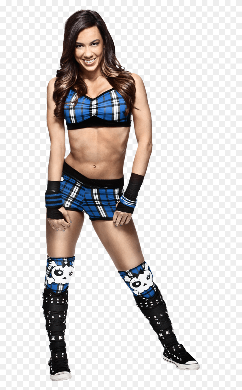549x1291 Aj Lee Real Name Aj Lee Wrestling Outfit, Clothing, Person, Shorts HD PNG Download