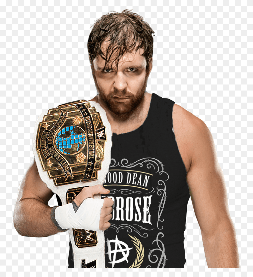 758x858 Aj Styles Dean Ambrose Roman Reigns Dean Ambrose, Person, Human, Clothing HD PNG Download