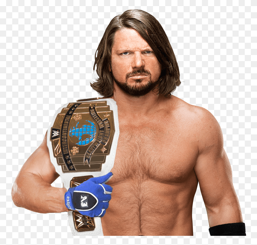 771x742 Aj Styles Transparent Background Seth Rollins Wwe Champion 2017, Person, Human, Skin HD PNG Download