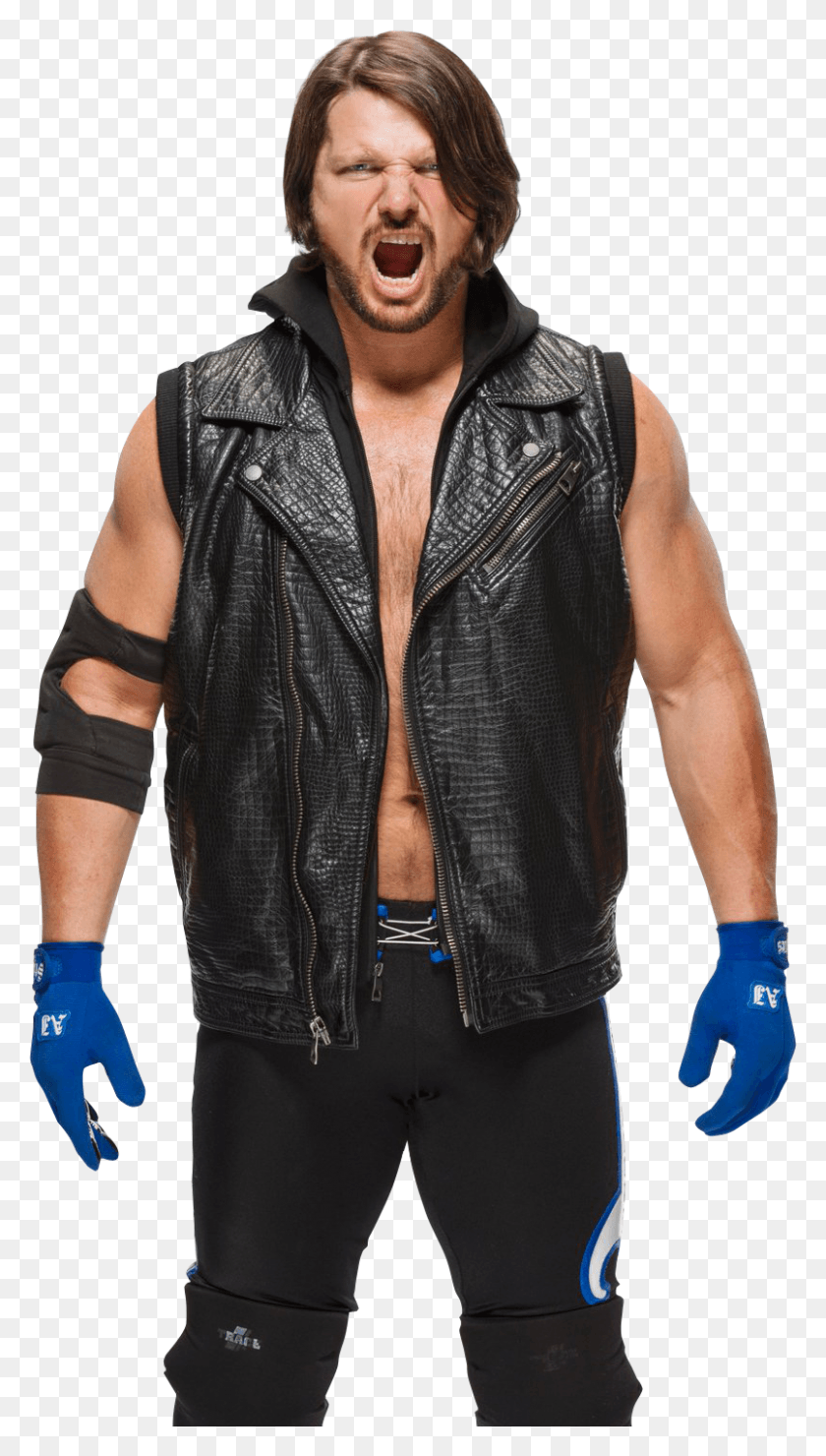805x1466 Aj Styles Wwe Render, Clothing, Apparel, Person HD PNG Download