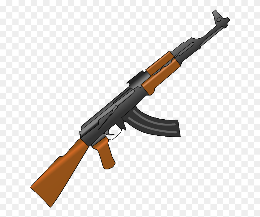 649x642 Ak, Weapon, Weaponry, Gun HD PNG Download