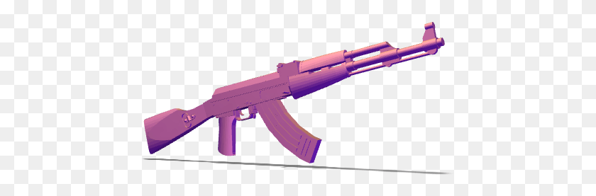 443x217 Descargar Png / Rifle De Asalto Ak 47, Arma, Arma, Arma Hd Png