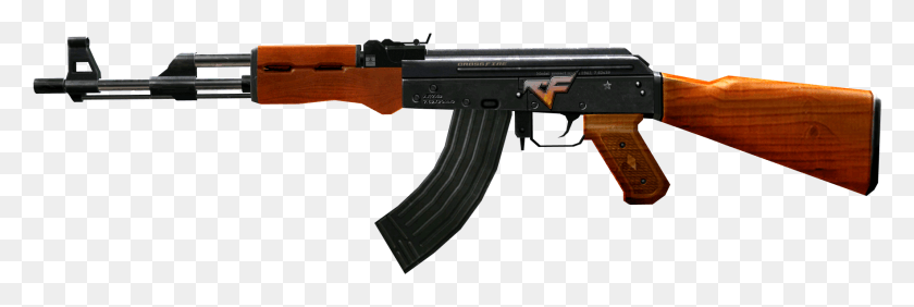 1766x503 Ak 47 Classic Ak, Gun, Weapon, Weaponry HD PNG Download