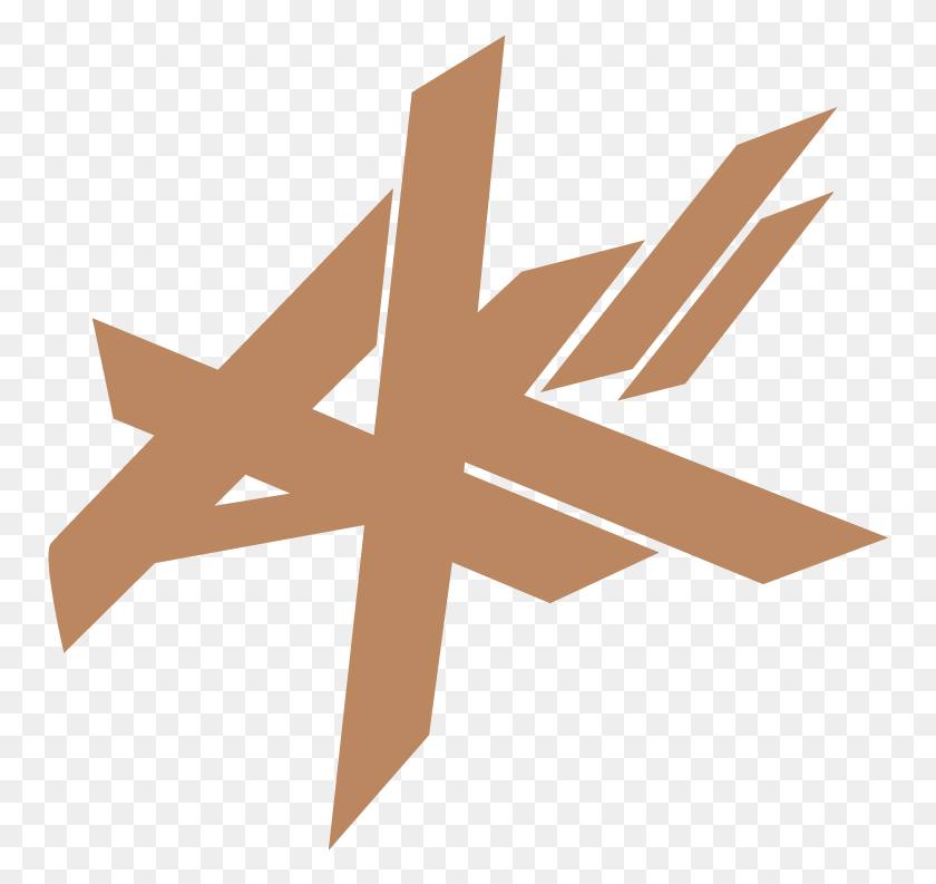 755x733 Ak Logo, Cross, Symbol, Star Symbol HD PNG Download