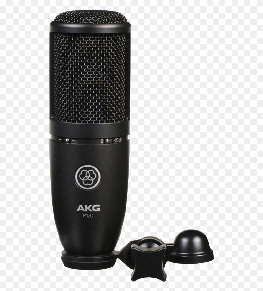 527x868 Descargar Png Akg P120 Micrófono De Condensador De Estudio Akg Microfonos, Dispositivo Eléctrico, Agitador, Botella Hd Png