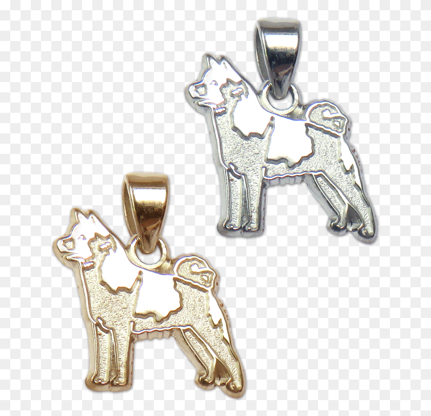 645x751 Akita Charm Or Pendant In Sterling Silver Or 14k Gold Welsh Terrier, Metropolis, City, Urban HD PNG Download