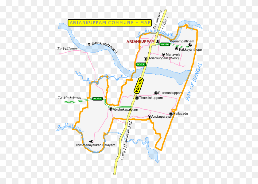 480x539 Akm Commune Ariyankuppam Pondicherry, Plot, Map, Diagram HD PNG Download