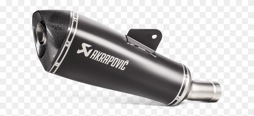 629x324 Akrapovic Bmw R1200r 15 17 Black Titanium Slip On Exhaust Akrapovic Exhaust Bmw, Torpedo, Bomb, Weapon HD PNG Download