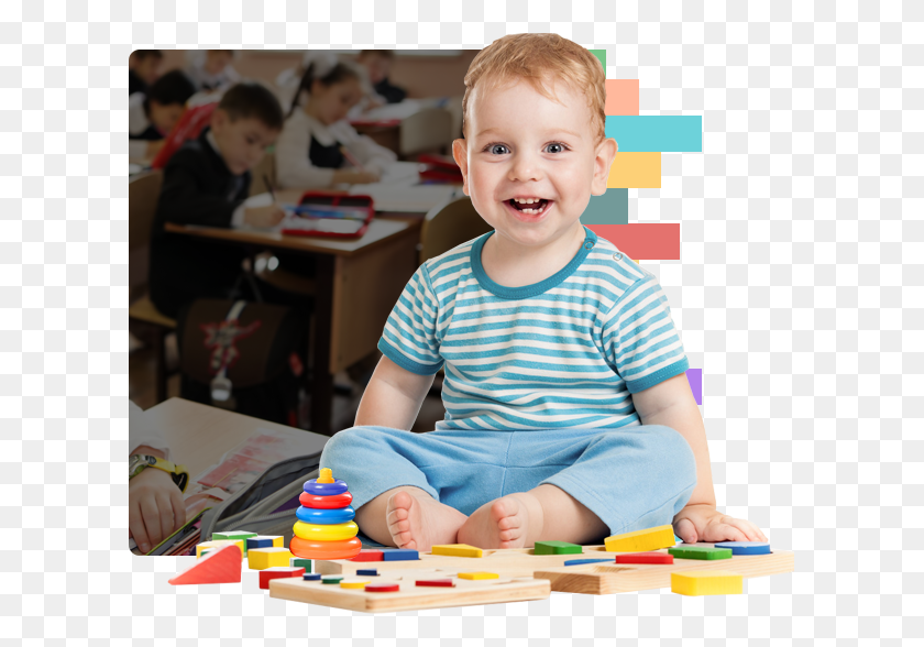 605x528 Aksharam Kids Pre School Amp Day Care Play Group School Boy, Person, Human, Room HD PNG Download