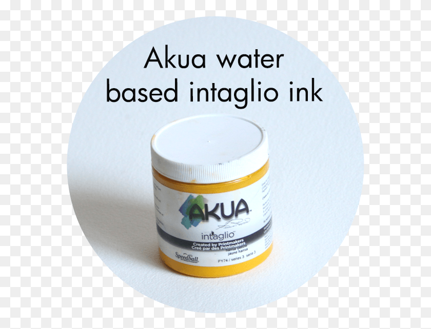 581x582 Akua Water Based Intaglio Ink Cosmetics, Food, Dessert, Tape HD PNG Download