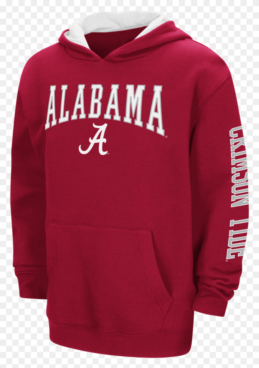 867x1259 Alabama Crimson Tide Youth Ncaa Zone Pullover Hoody Alabama Crimson Tide, Clothing, Apparel, Sweatshirt HD PNG Download