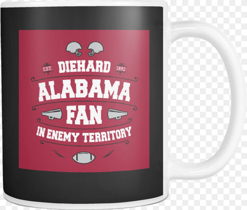 924x785 Alabama Diehard Fan Mug, Cup, Beverage, Coffee, Coffee Cup Transparent PNG