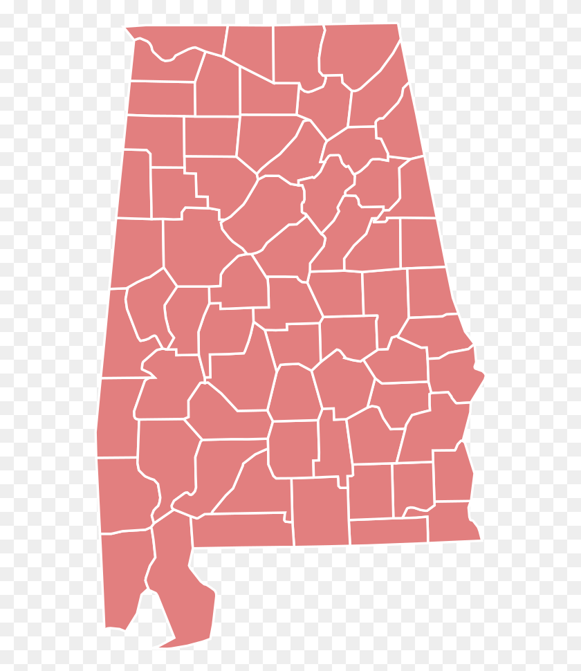 570x910 Alabama R Sweep Alabama Election Results By County, Pattern, Rug, Tie HD PNG Download