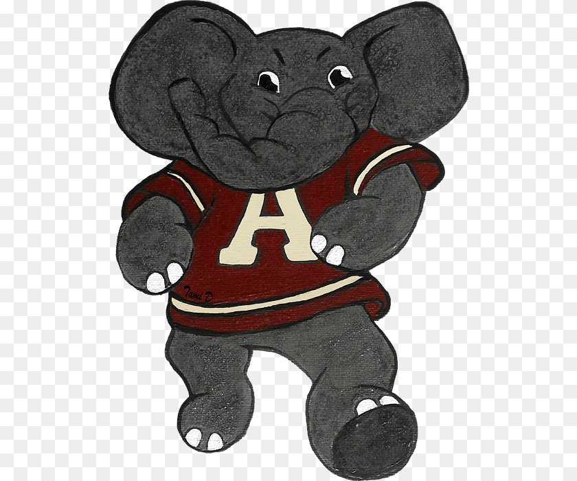 Alabama Roll Tide Baby Elephant, Plush, Toy, Person, Teddy Bear PNG