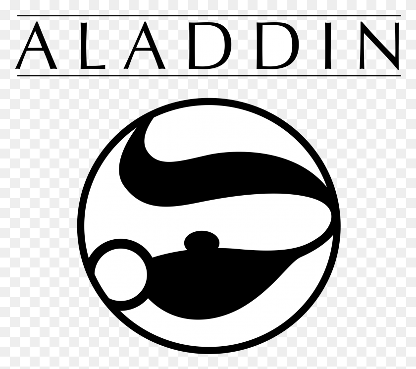 2191x1925 Aladdin Logo Transparent Aladdin Carpet, Stencil, Symbol, Text HD PNG Download
