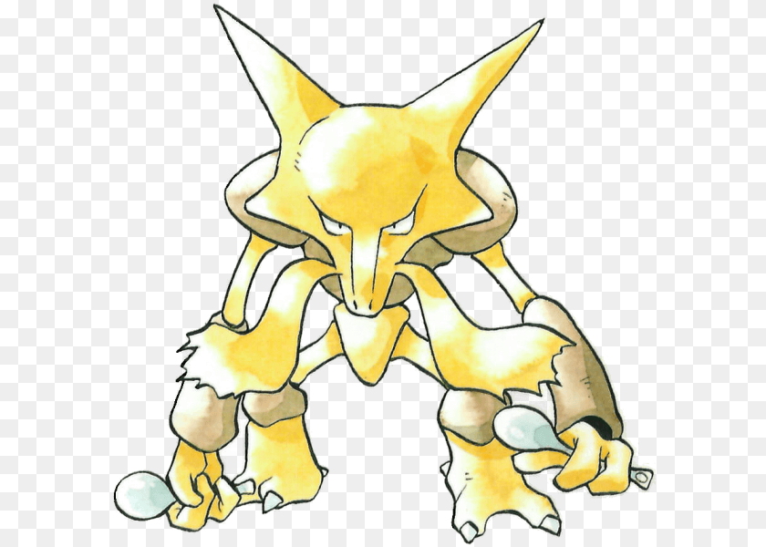Alakazam Original Art PNG