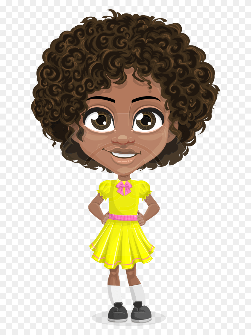 634x1061 Alana The African American Sunshine African American Child Cartoon, Hair, Person, Human HD PNG Download