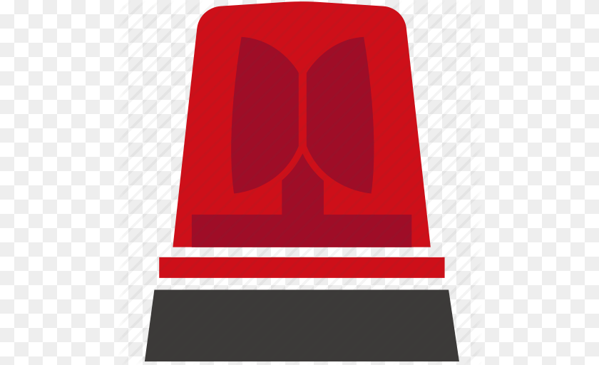 512x512 Alarm Light Red Siren Warning Icon, Accessories, Formal Wear, Tie Transparent PNG