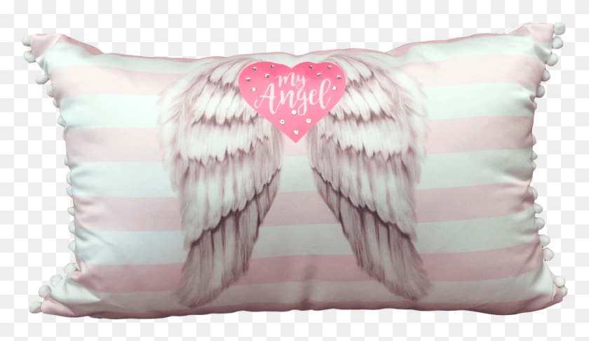 1529x837 Alas De Angel Rectangular Bolitas Pe127 Angel Wings, Pillow, Cushion, Bird HD PNG Download